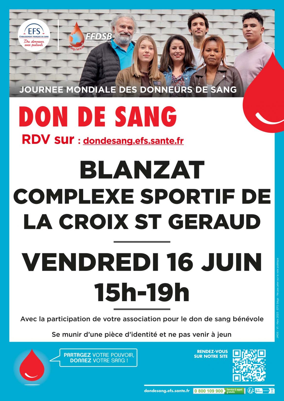 Collecte de sang