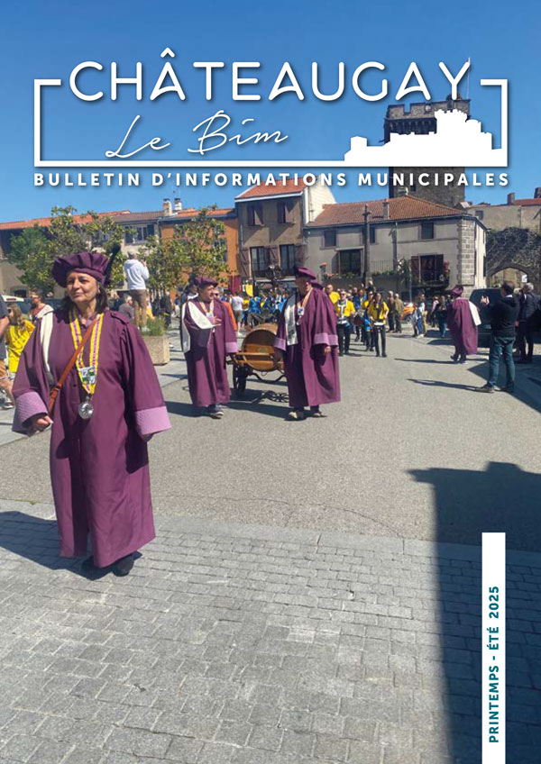 Bulletin municipal printemps été 2025 Châteaugay
