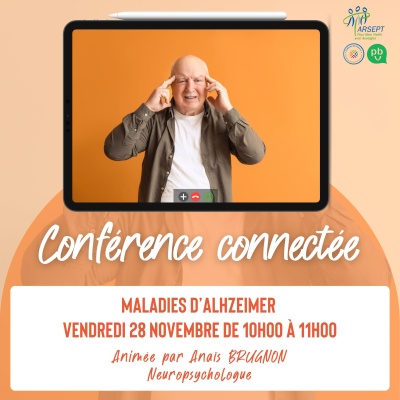 Vendredi 28 novembre 2025 - 10h00, conférence est animée par Anais Brugnon, Neuropsychologue.